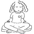 Girl Meditating